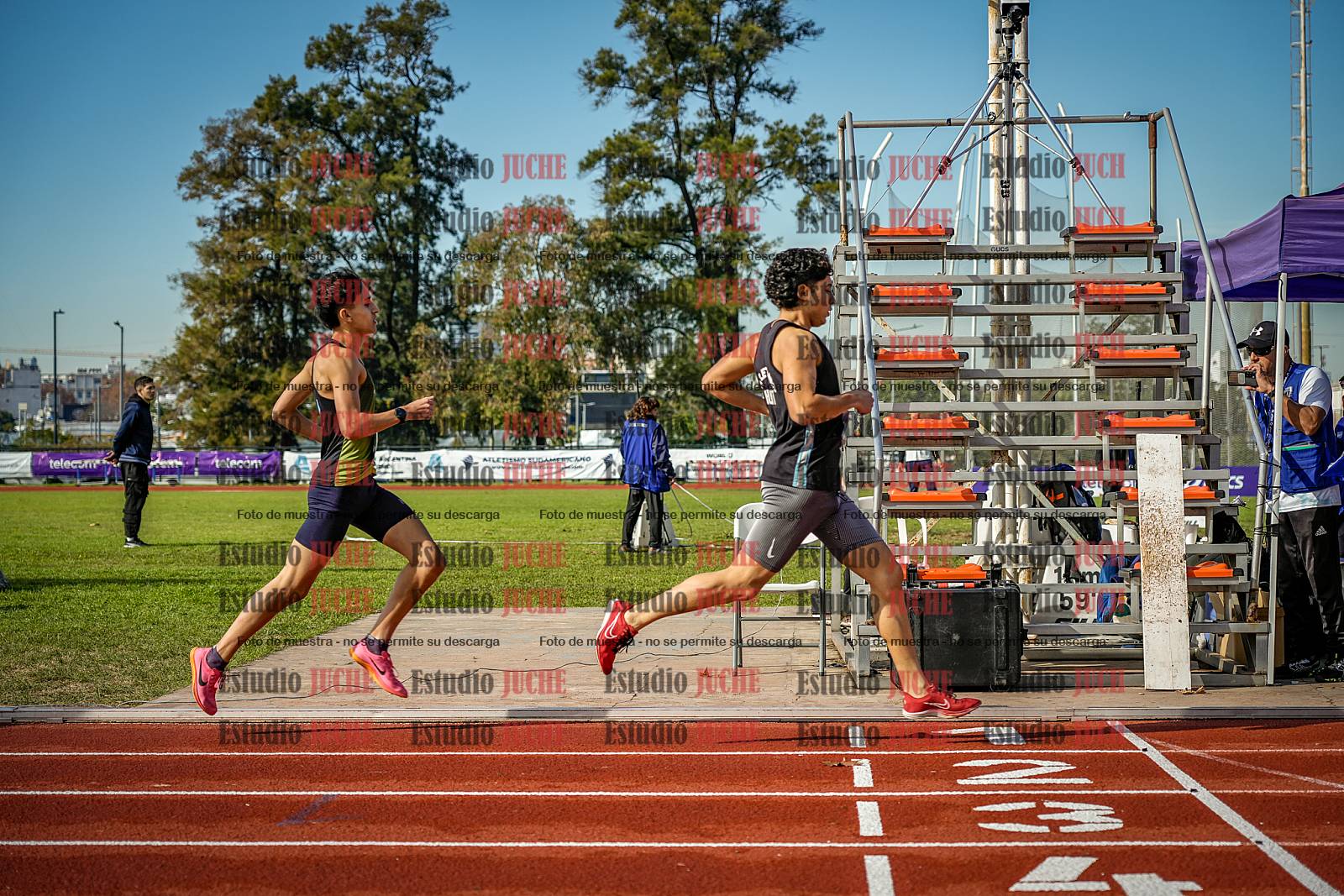 Fotos de los 800 m de varones