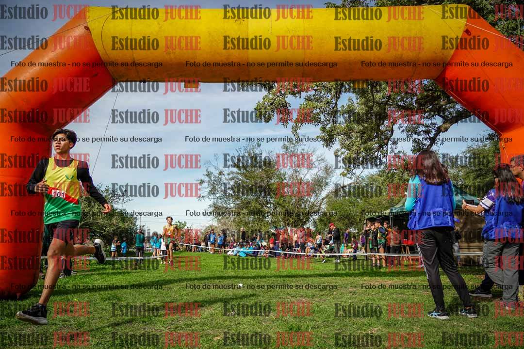 Fotos de la llegada del cross de 2000 m