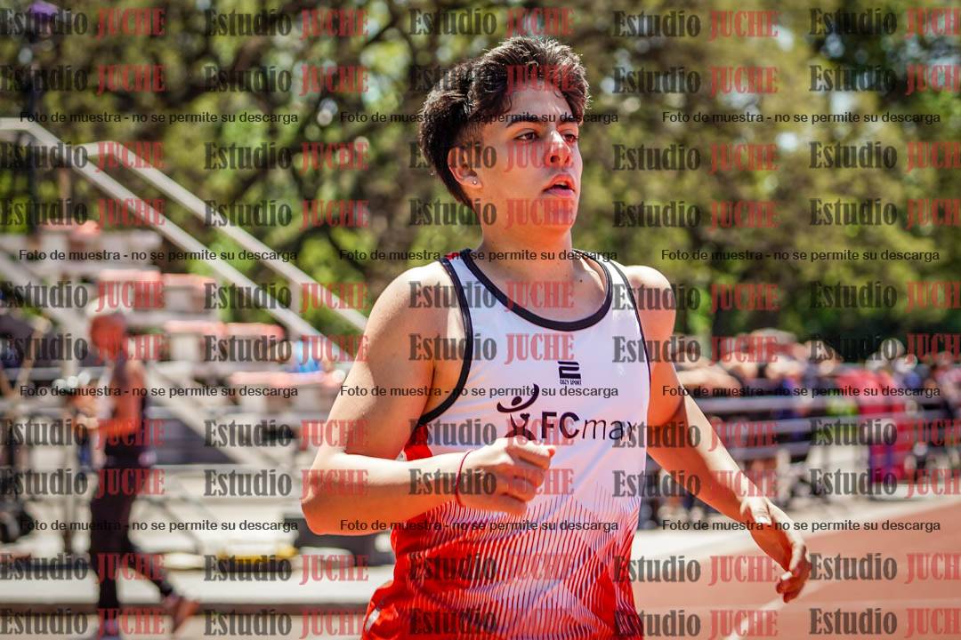 Fotos de los 100 m llanos de varones