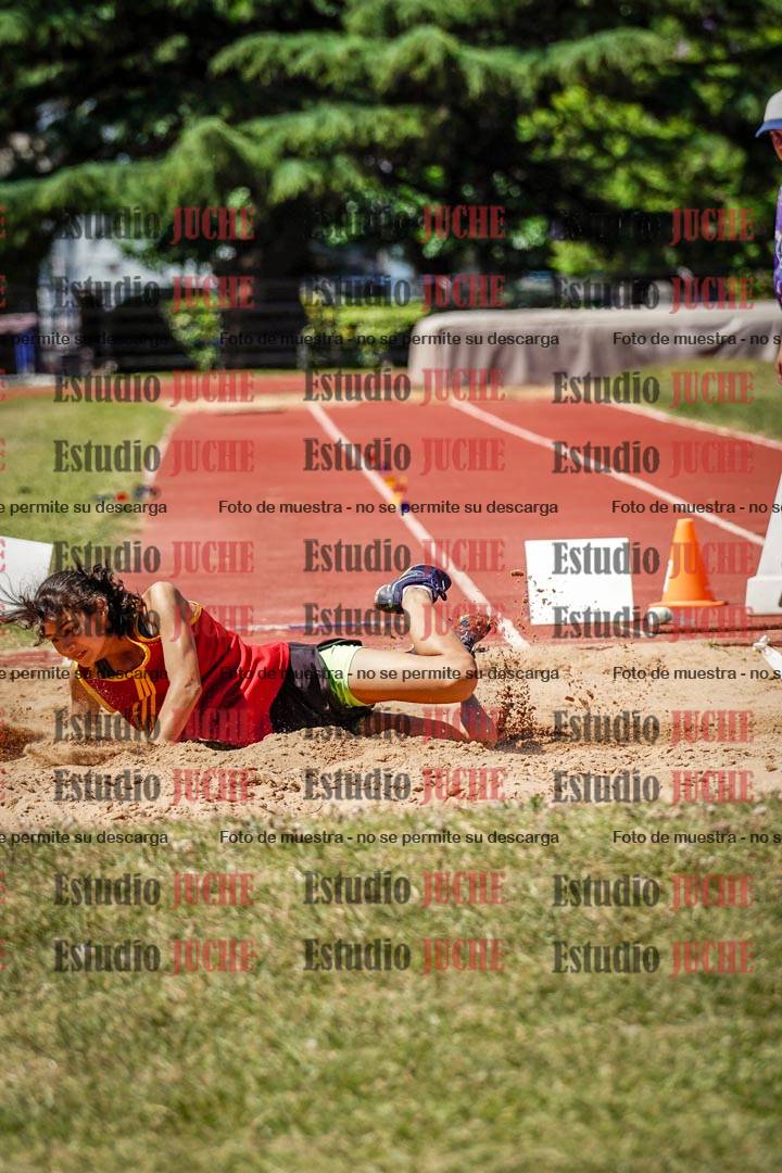 Fotos del salto en largo de mujeres - U14