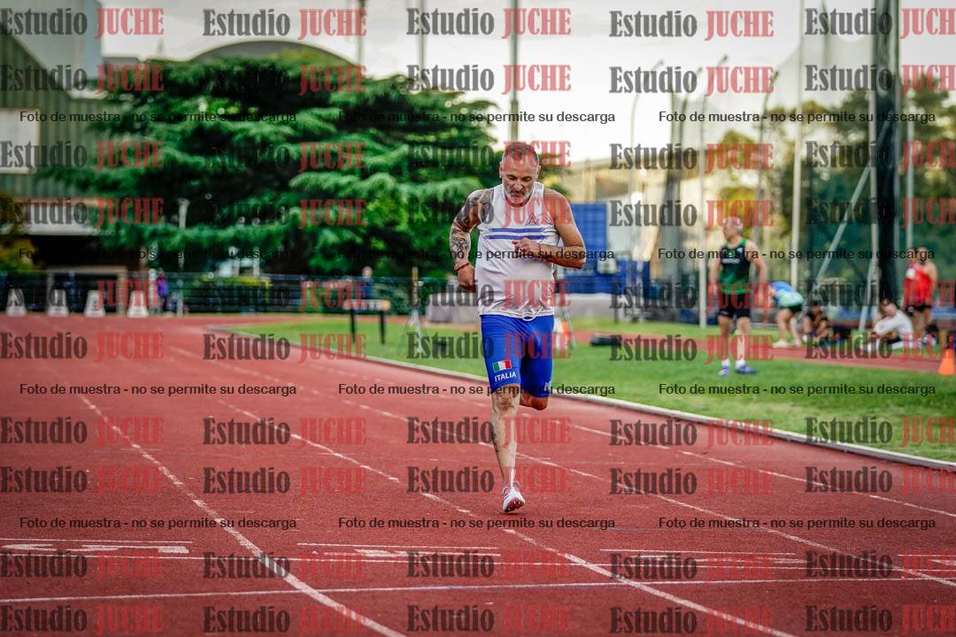 Fotos de los 400 m llanos de varones