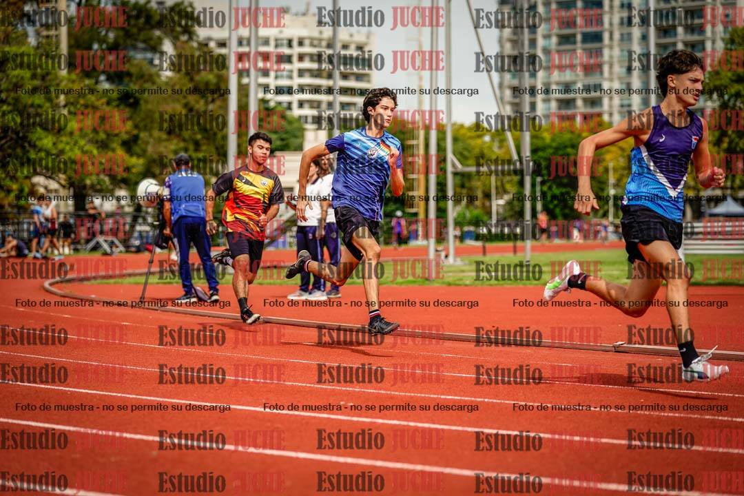 Fotos de los 200 m de varones