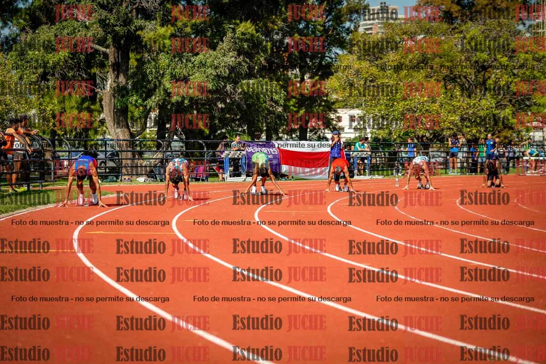 Fotos de los 200 m llanos de varones