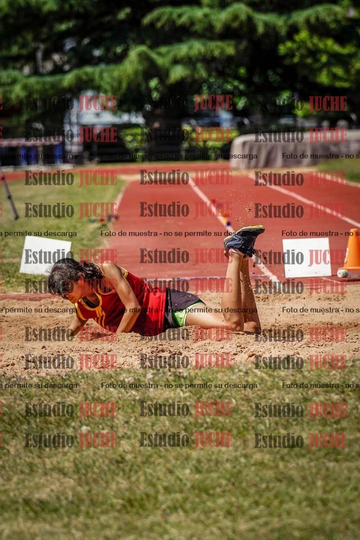 Fotos del salto en largo de mujeres - U14