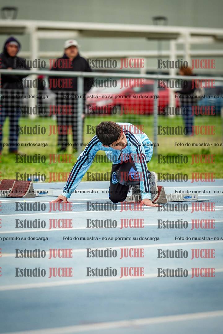 Fotos de los 50 m llanos de varones - U12