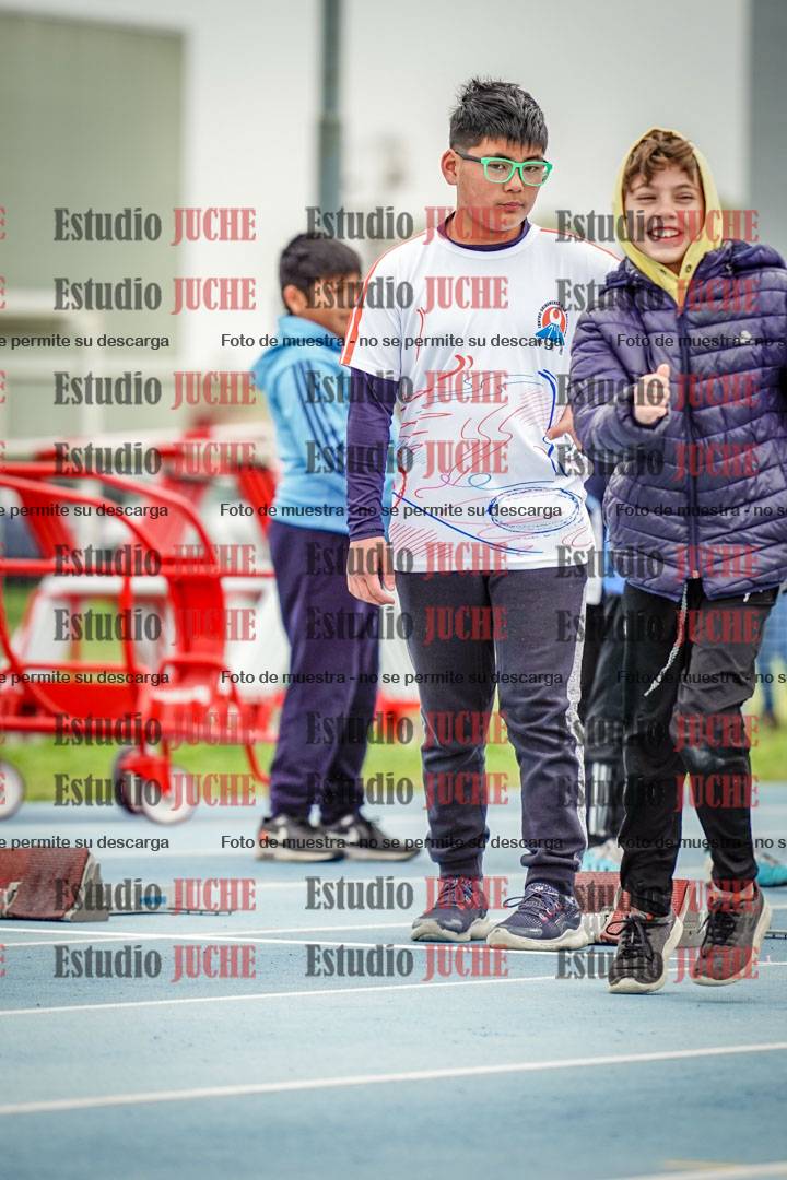 Fotos de los 50 m llanos de varones - U12