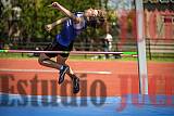 Fotos del salto en alto de varones - octatlón