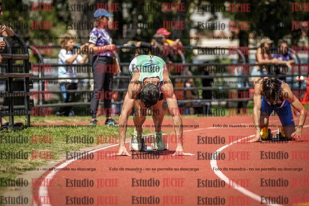 Fotos de los 200 m llanos de varones