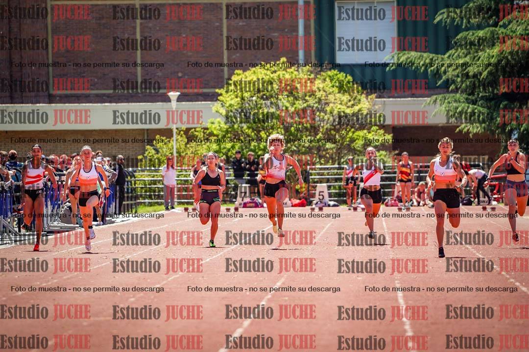 Fotos de los 100 m llanos de mujeres