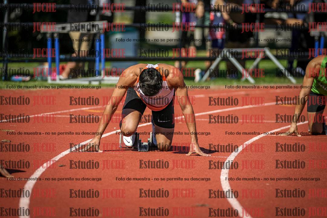 Fotos de los 200 m llanos de varones