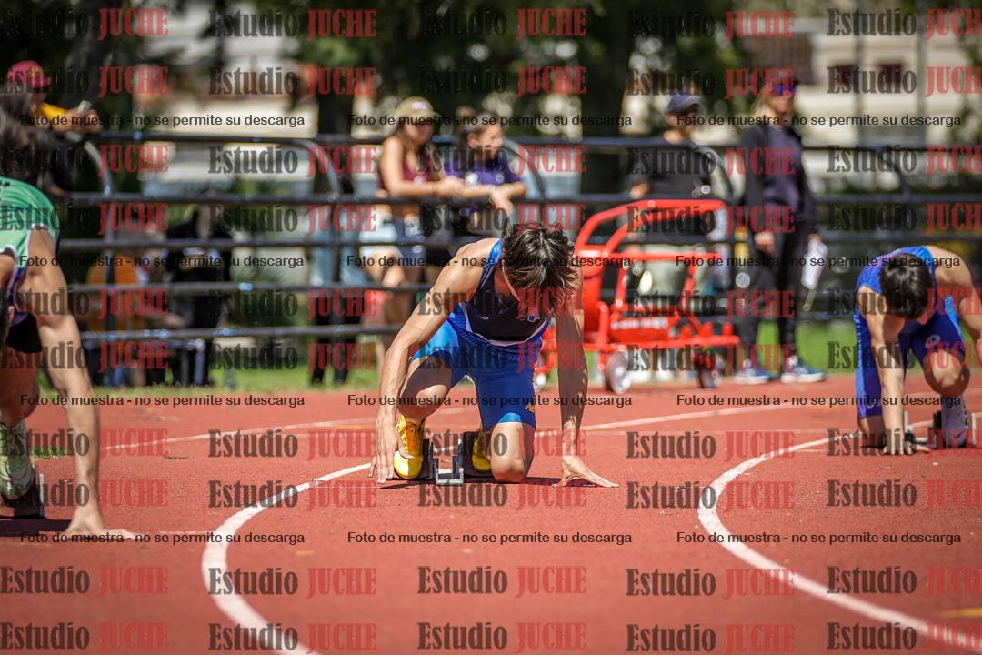 Fotos de los 200 m llanos de varones