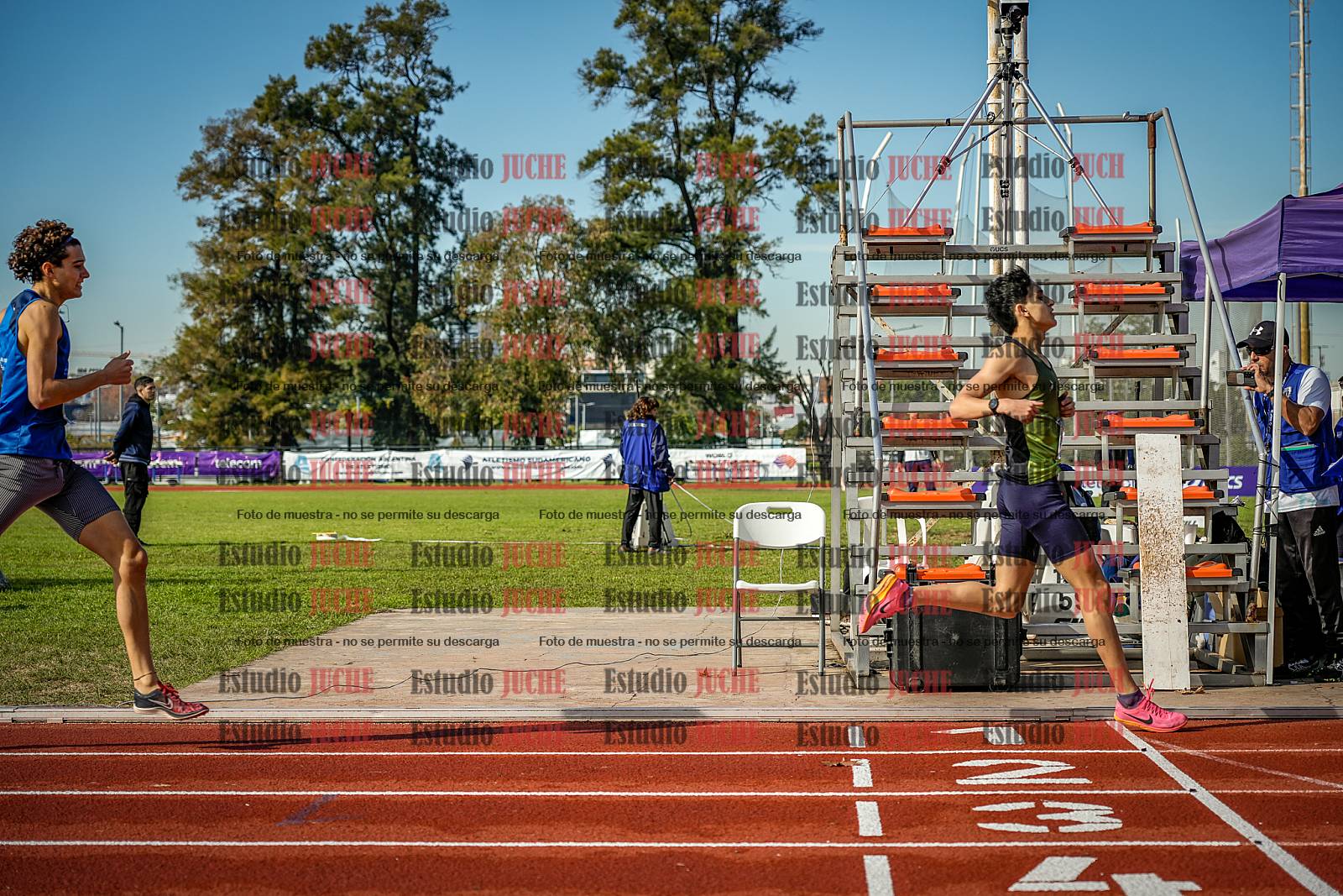 Fotos de los 800 m de varones