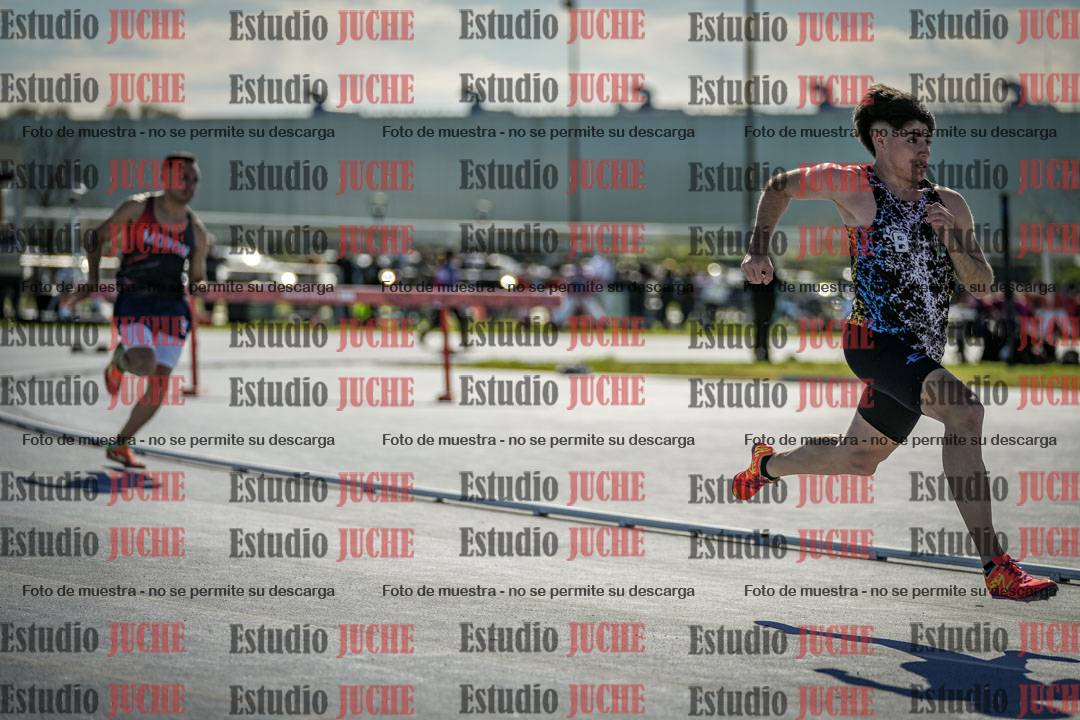 Fotos de los 400 m llanos de varones