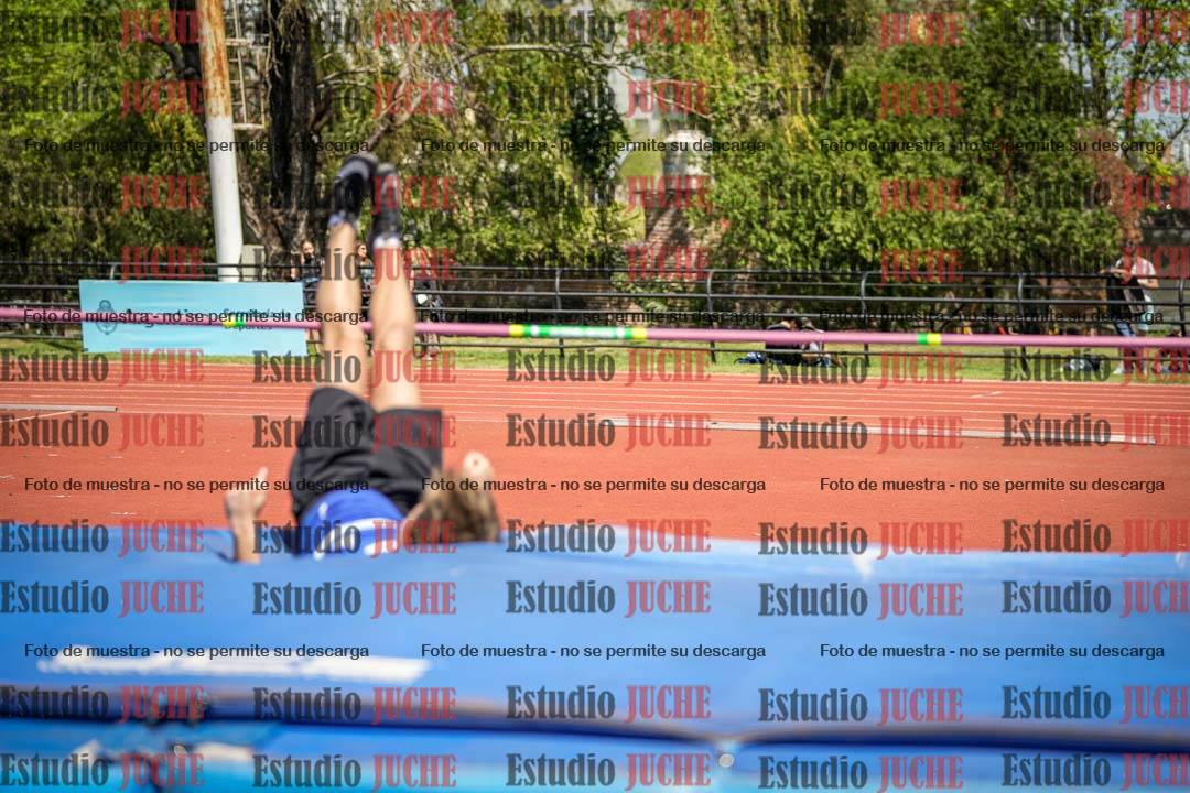 Fotos del salto en alto de varones - octatlón