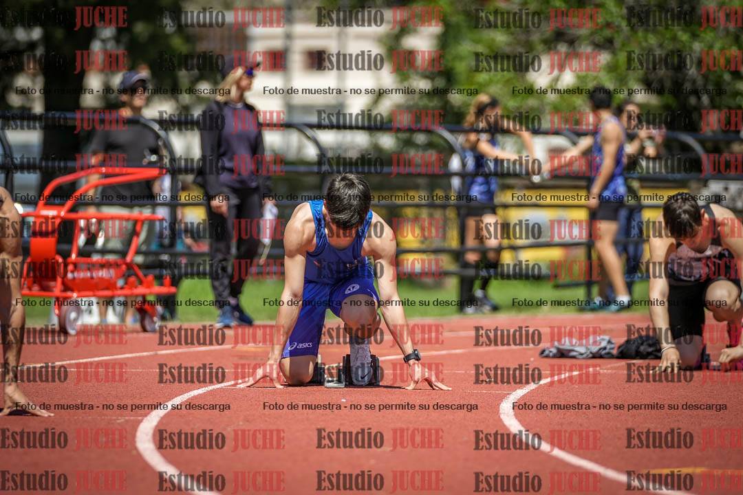 Fotos de los 200 m llanos de varones