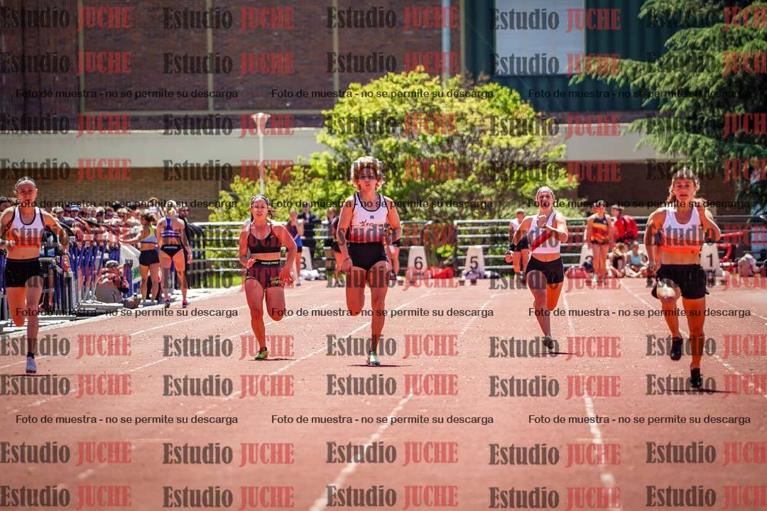 Fotos de los 100 m llanos de mujeres