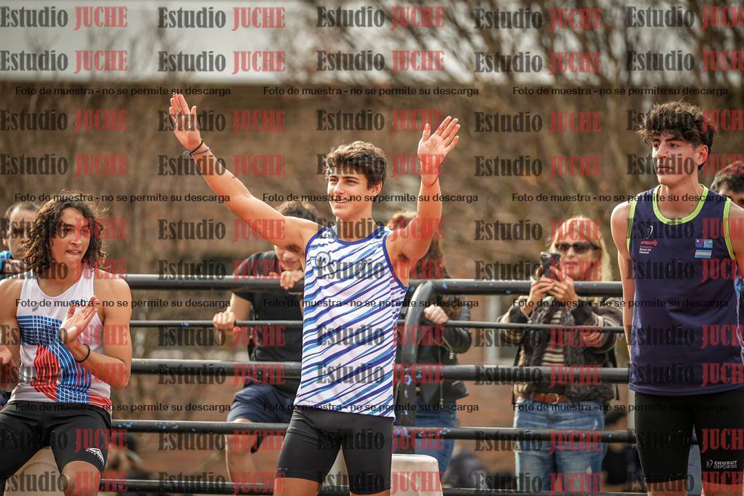 Fotos de los 110 m con vallas de varones - FINAL