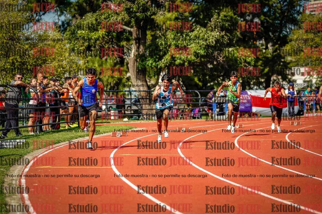 Fotos de los 200 m llanos de varones