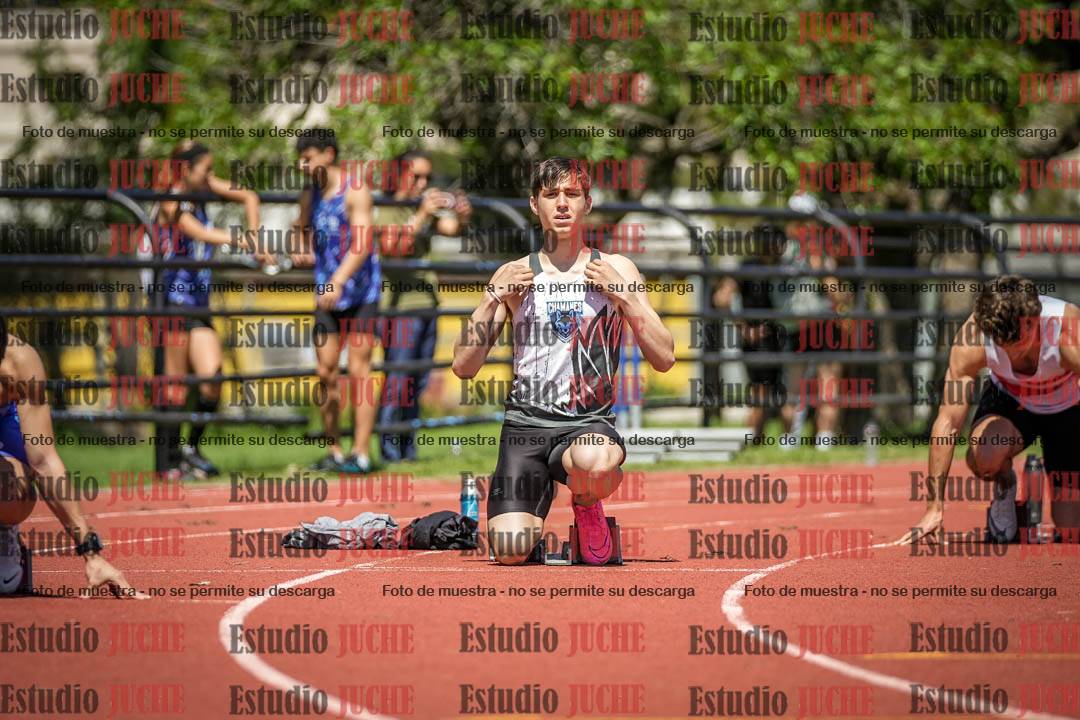 Fotos de los 200 m llanos de varones