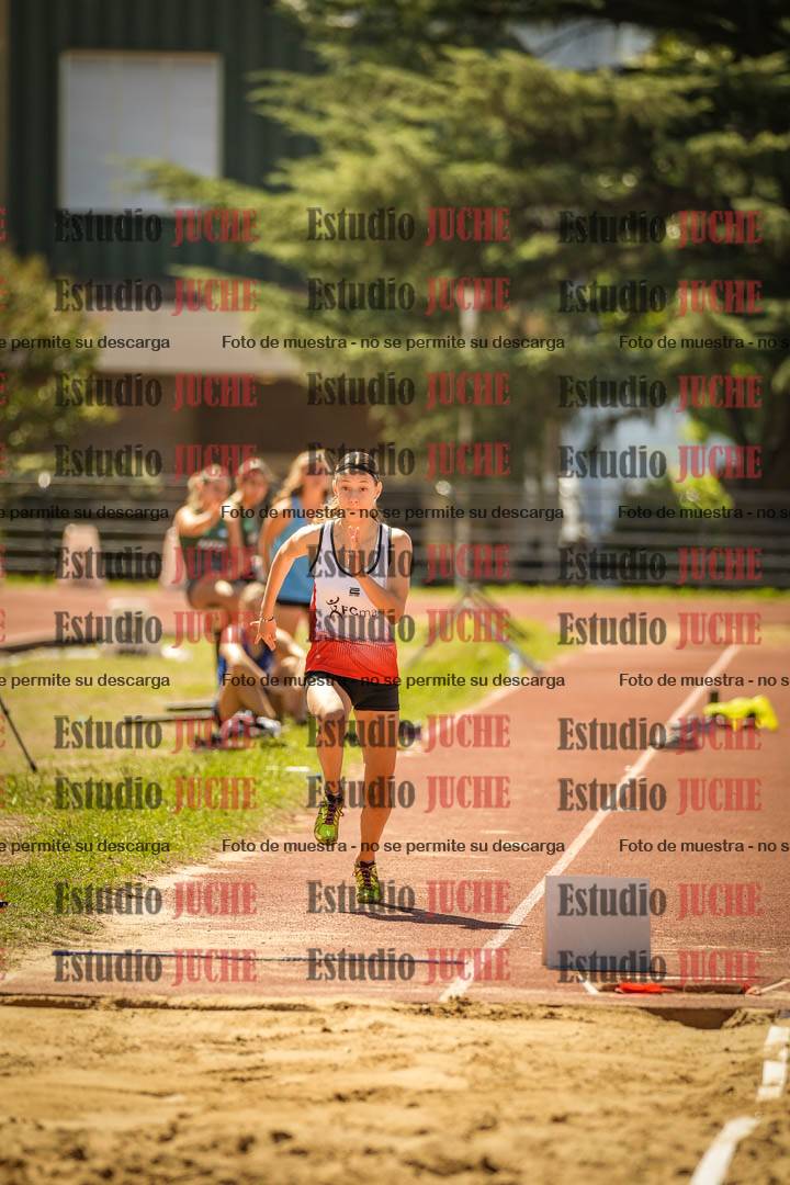 Fotos del salto en largo de mujeres