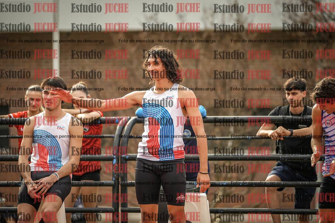 Fotos de los 110 m con vallas de varones - FINAL