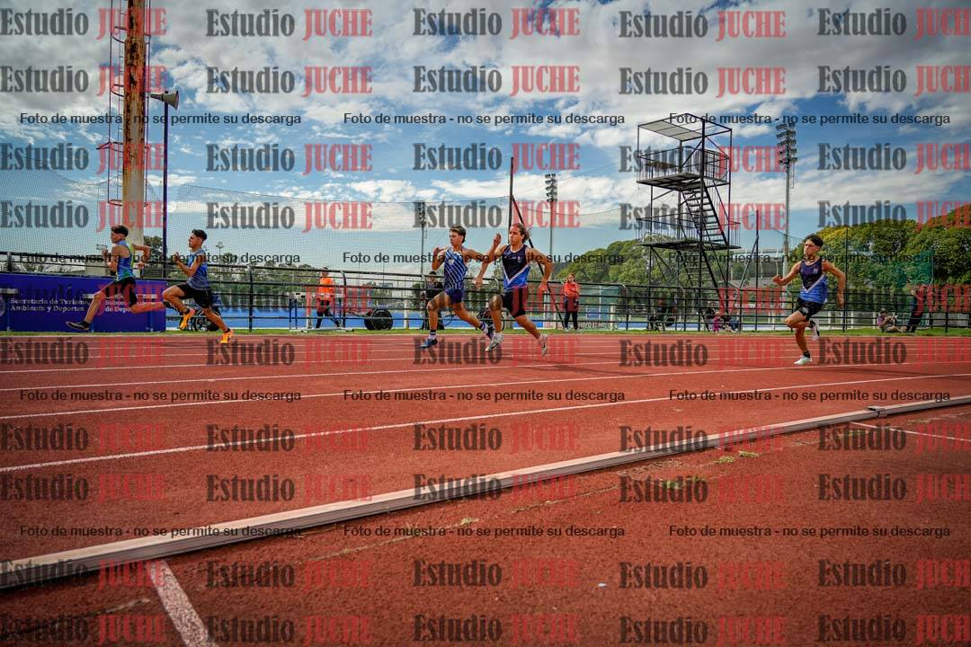 Fotos de los 200 m de varones