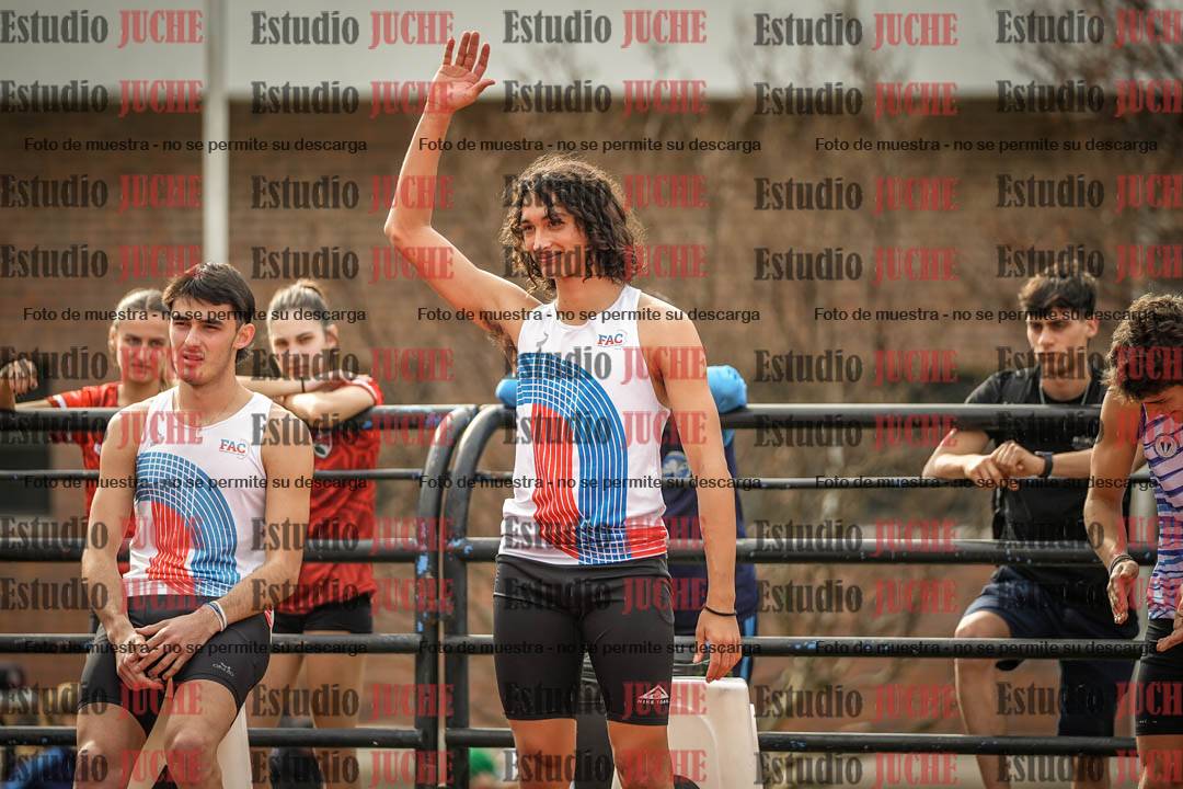Fotos de los 110 m con vallas de varones - FINAL