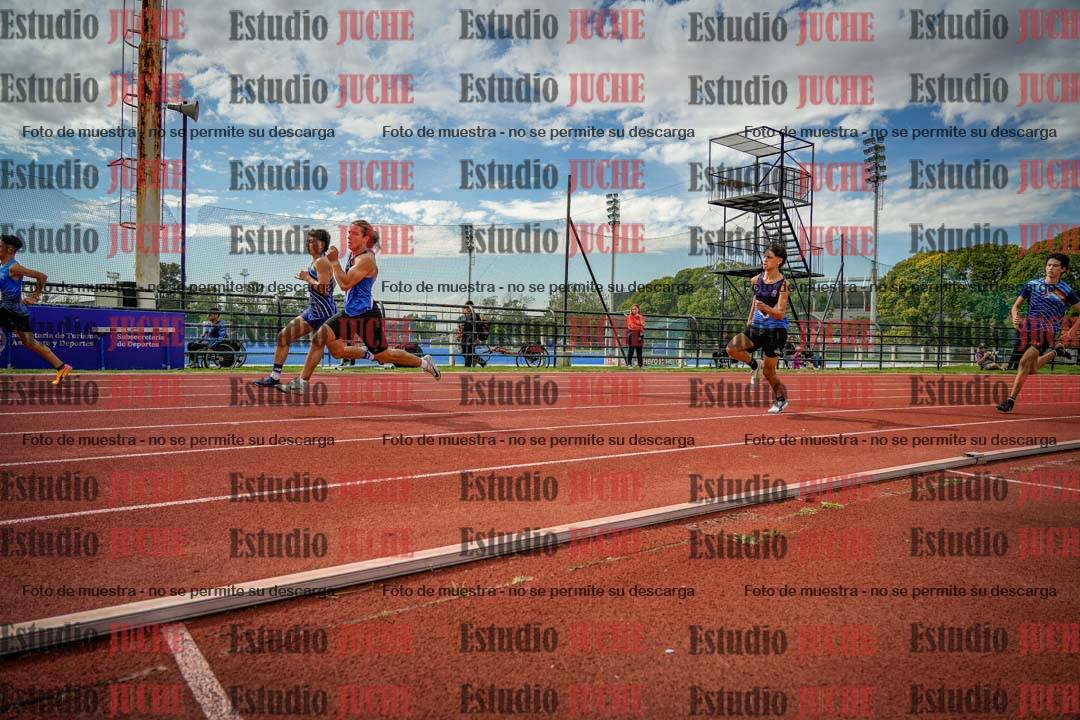 Fotos de los 200 m de varones