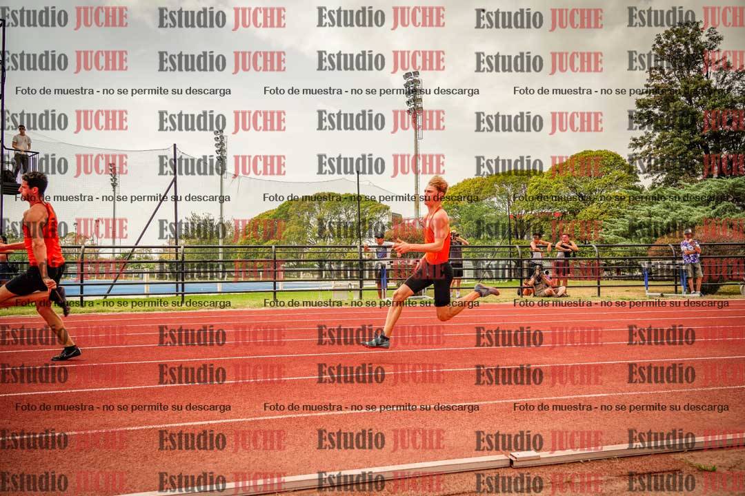 Fotos de los 200 m llanos de varones