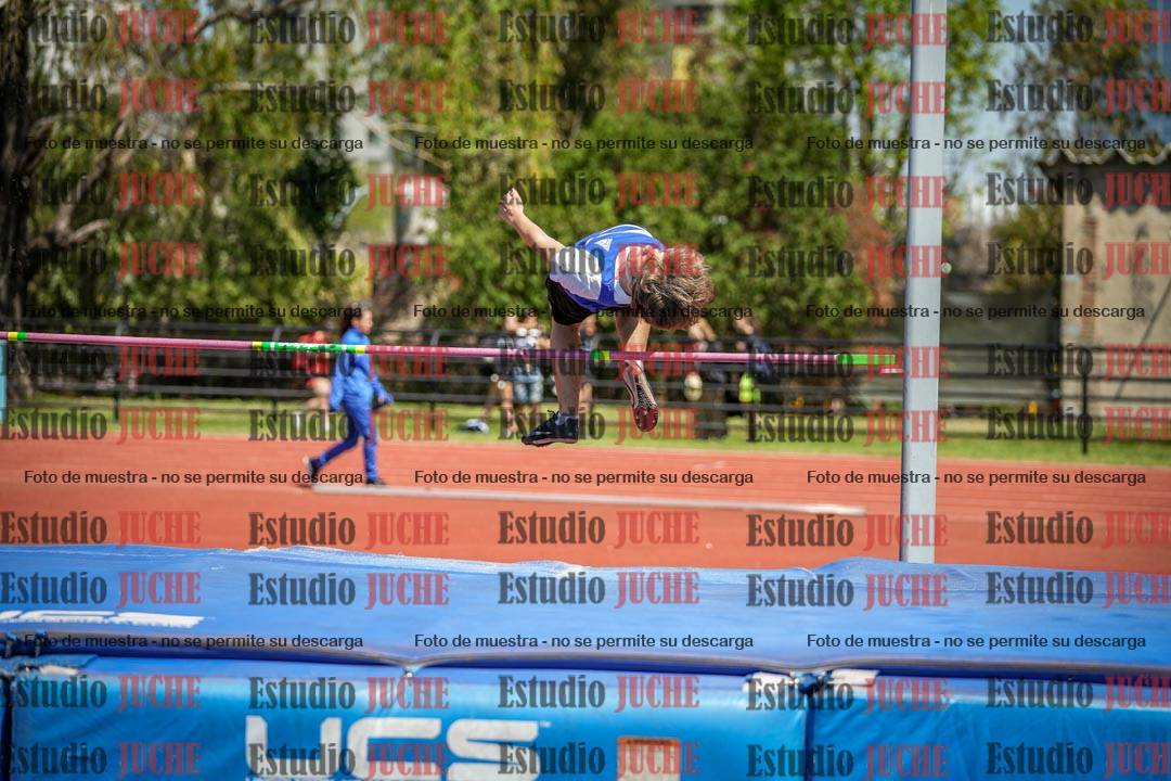 Fotos del salto en alto de varones - octatlón