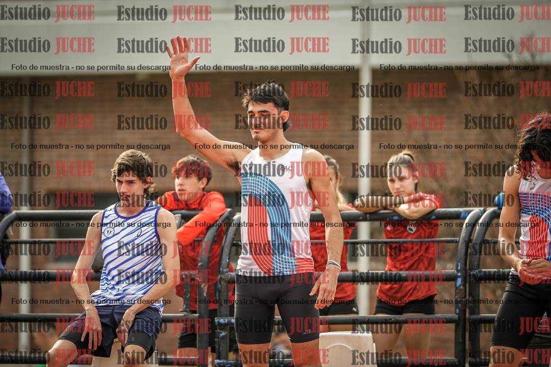 Fotos de los 110 m con vallas de varones - FINAL