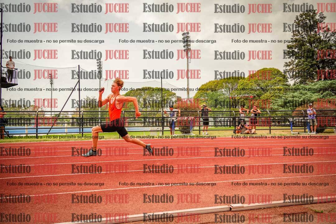 Fotos de los 200 m llanos de varones