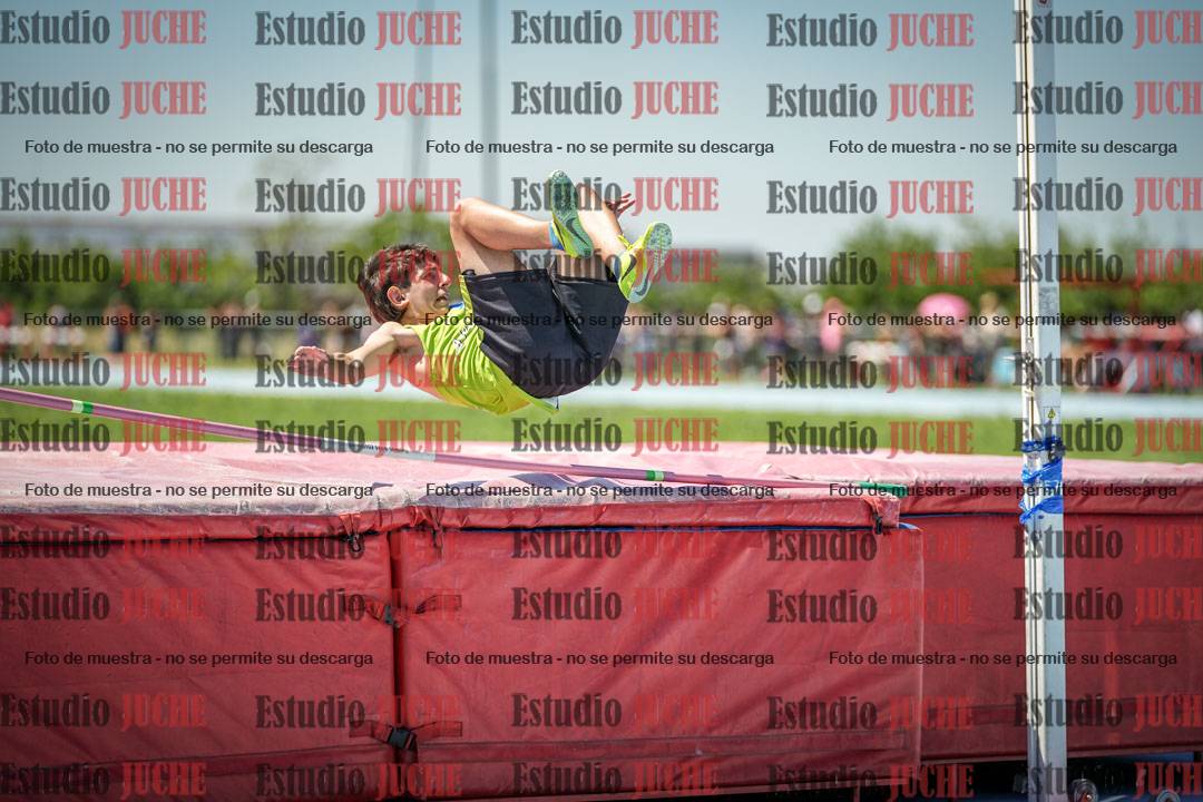 Fotos del salto en alto de varones - U14