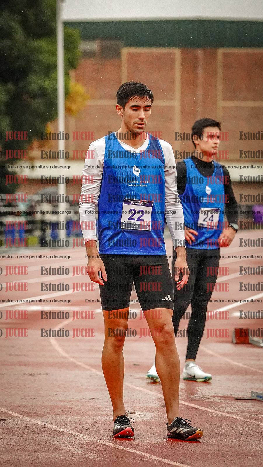 Fotos de los 400 m de varones