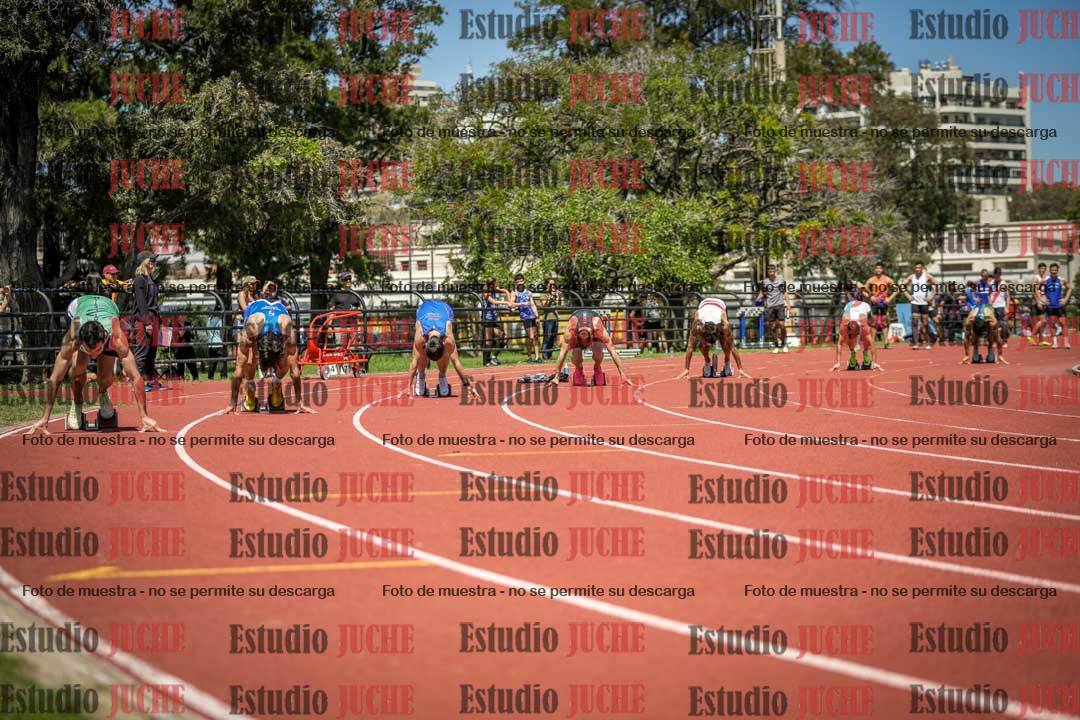 Fotos de los 200 m llanos de varones