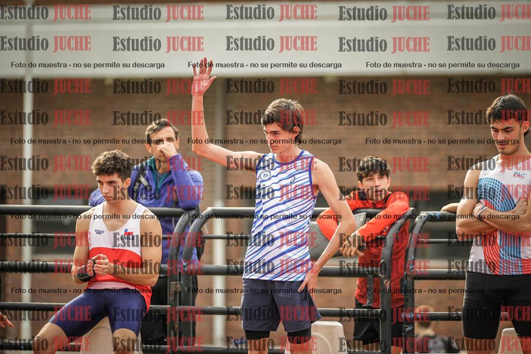 Fotos de los 110 m con vallas de varones - FINAL