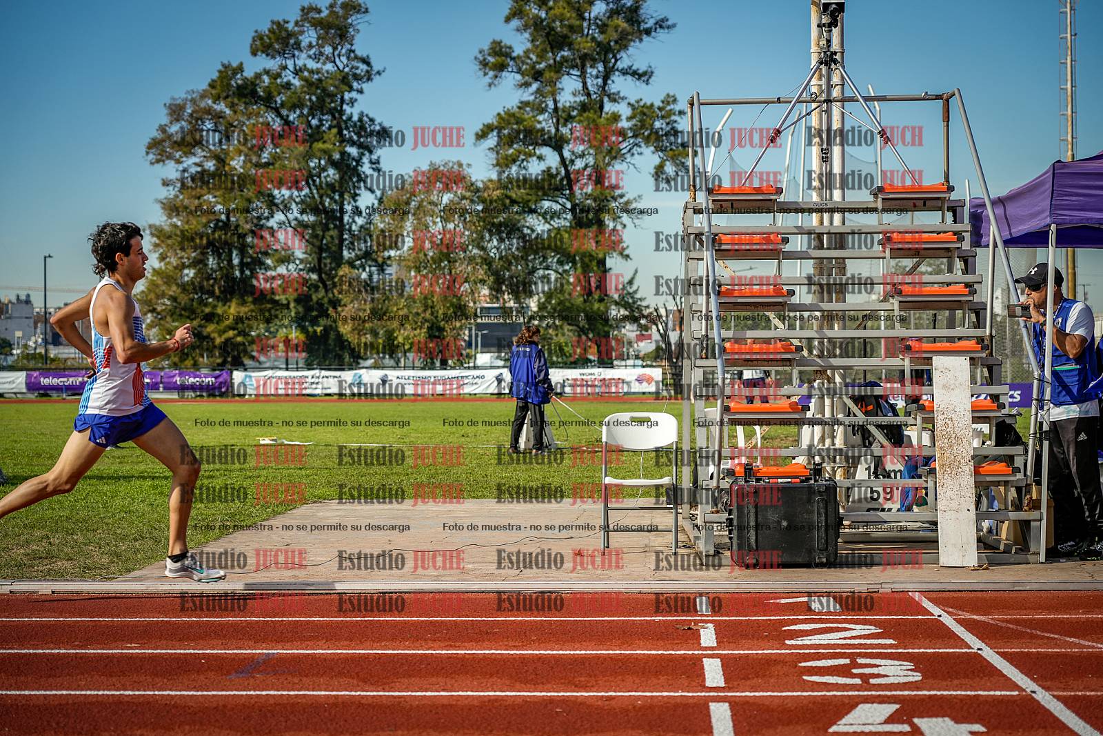 Fotos de los 800 m de varones