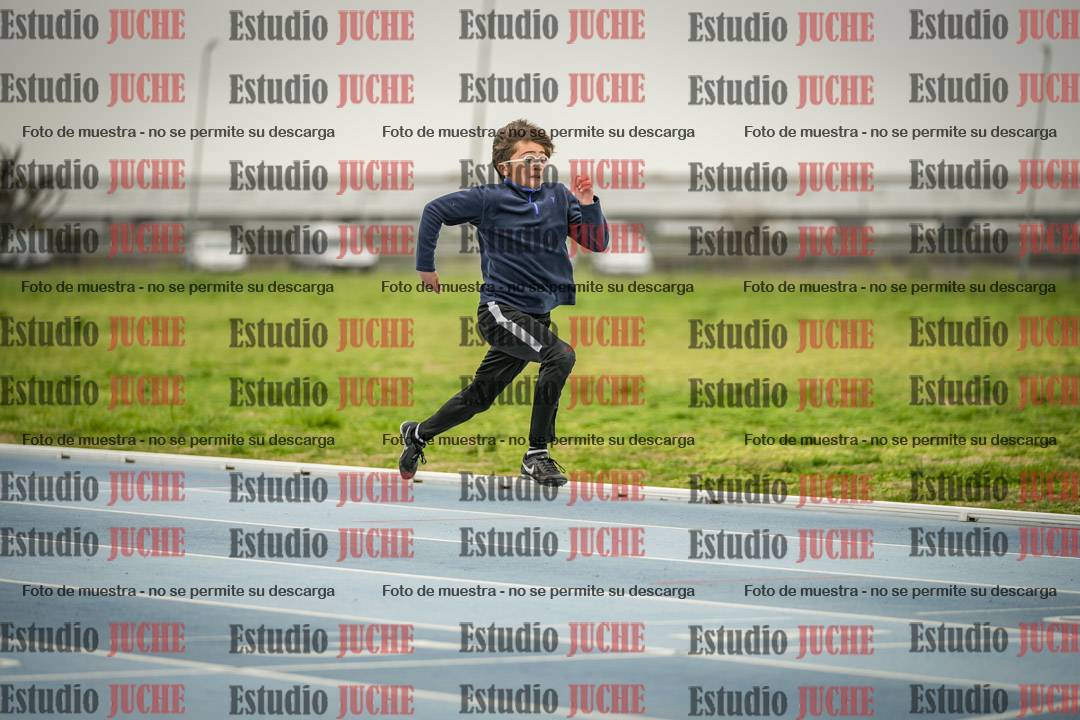 Fotos de los 50 m llanos de varones - U12