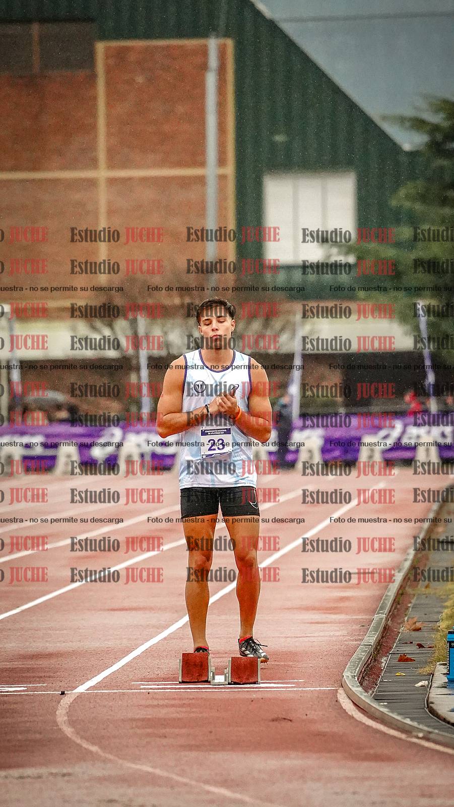 Fotos de los 400 m de varones