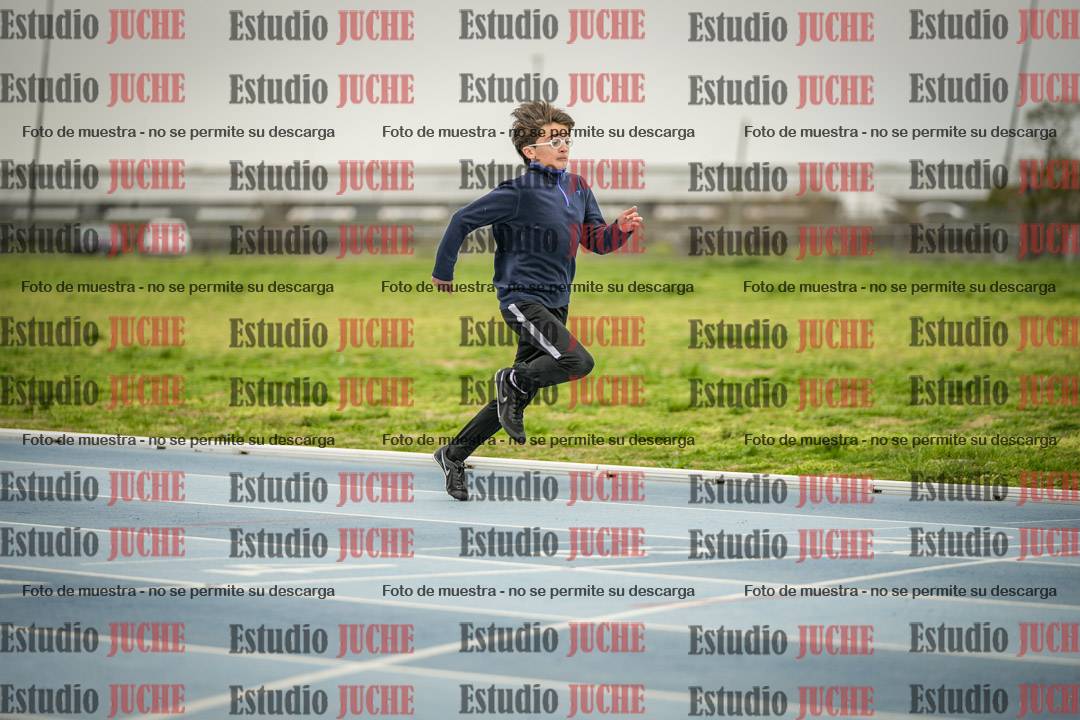Fotos de los 50 m llanos de varones - U12