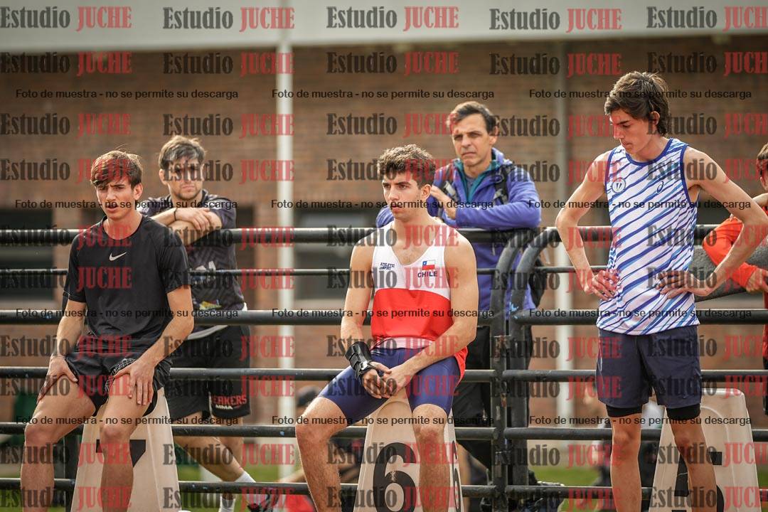 Fotos de los 110 m con vallas de varones - FINAL