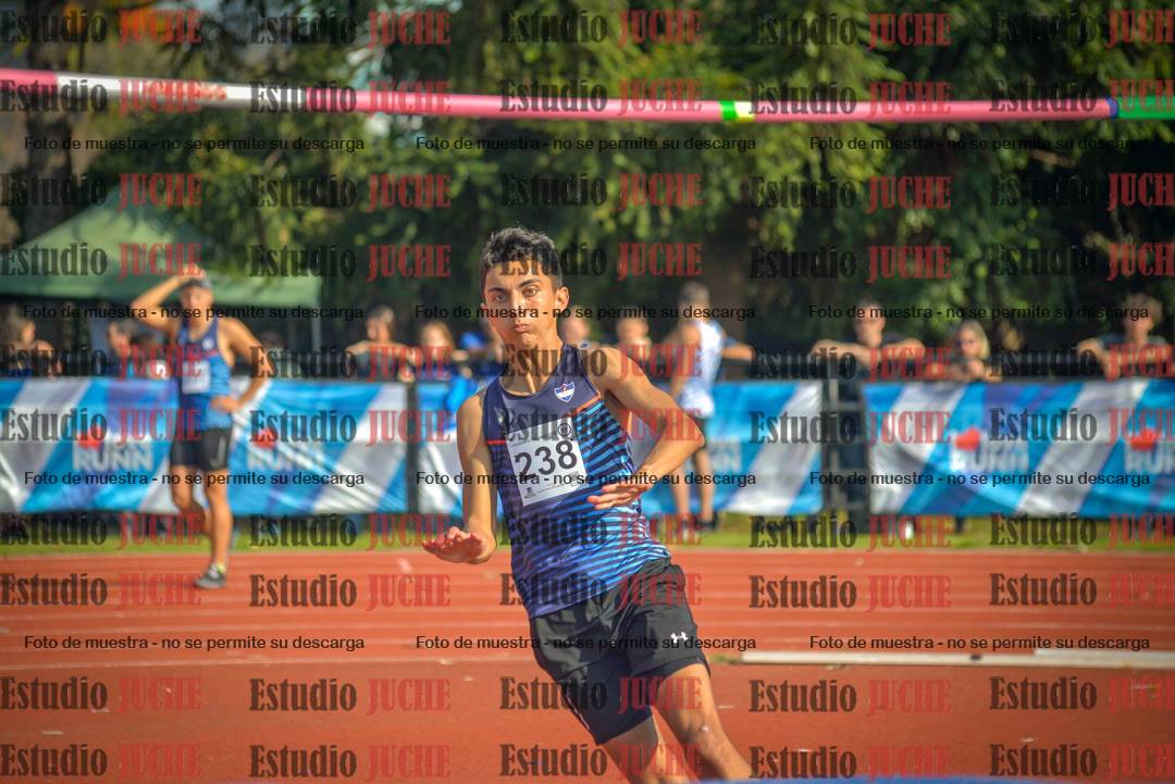 Fotos del salto en alto de varones