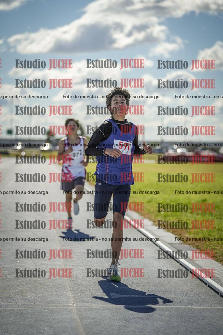 Fotos de los 800 m llanos de varones