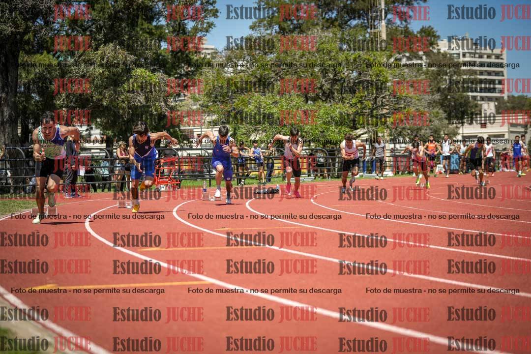 Fotos de los 200 m llanos de varones