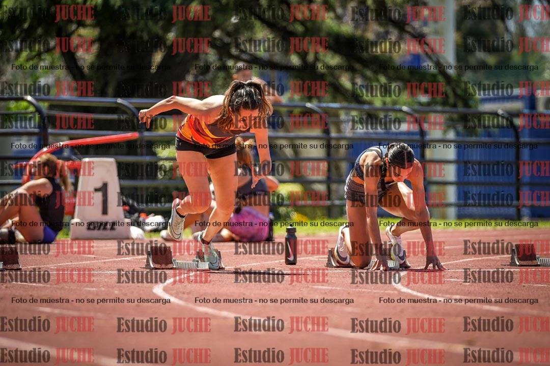 Fotos de los 100 m llanos de mujeres