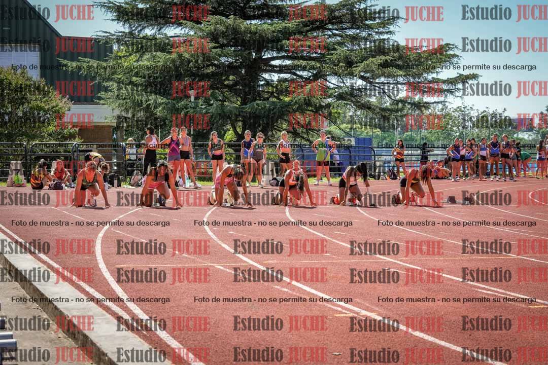 Fotos de los 100 m llanos de mujeres