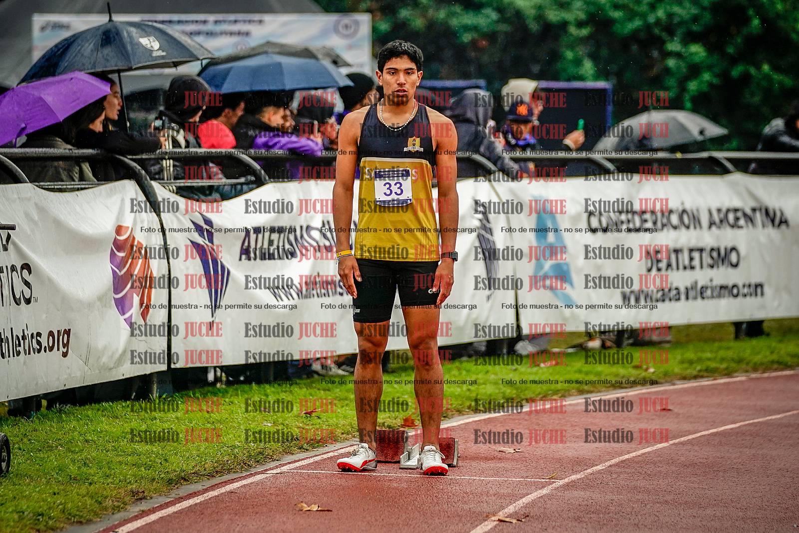 Fotos de los 400 m de varones