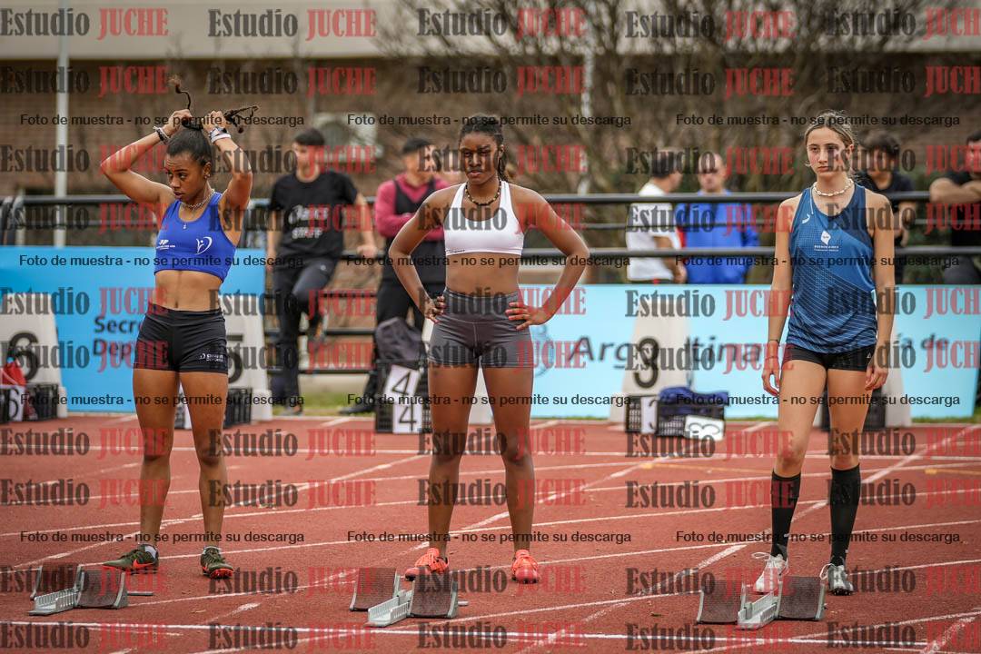 Fotos de los 100 m con vallas de mujeres - FINAL