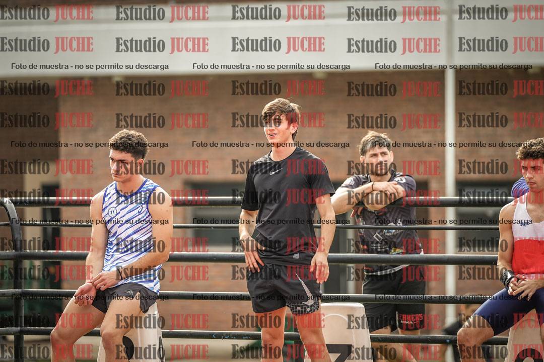 Fotos de los 110 m con vallas de varones - FINAL