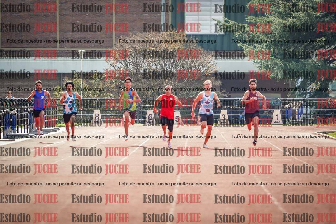 Fotos de los 200 m llanos de varones